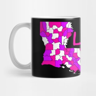 USA state: Louisiana Mug